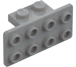 LEGO Střední kamenná šedá Konzola 1 x 2 - 2 x 4 (21731 / 93274)