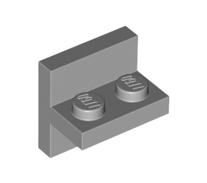 LEGO Medium Stone Gray Bracket 1 x 2 with Vertical Tile 2 x 2 (41682)