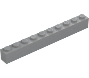 LEGO Medium steengrijs Steen 1 x 10 (6111)