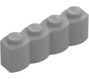 LEGO Grigio pietra medio Mattoncino 1 x 4 Log (30137)