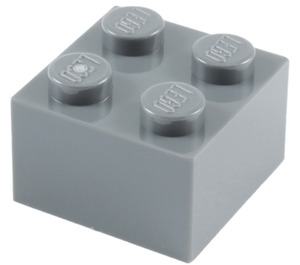 LEGO Medium Stone Gray Brick 2 x 2 (3003 / 6223)