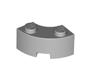 LEGO Medium Stone Gray Brick 2 x 2 Round Corner with Stud Notch and Reinforced Underside (85080)