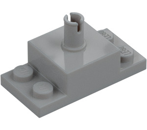 LEGO Medium Stone Gray Brick 2 x 2 with Vertical Pin and 1 x 2 Side Plates (30592 / 42194)