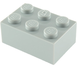 LEGO Gris pierre moyen Brique 2 x 3 (3002)