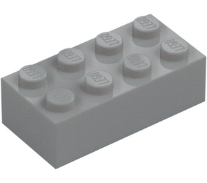 LEGO Medium steengrijs Steen 2 x 4 (3001 / 72841)