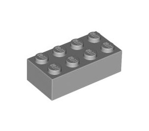 LEGO Gris pierre moyen Brique 2 x 4 (3001 / 72841)