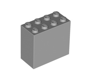 LEGO Medium Stone Gray Brick 2 x 4 x 3 (30144)