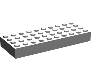 LEGO Gris pierre moyen Brique 4 x 10 (6212)