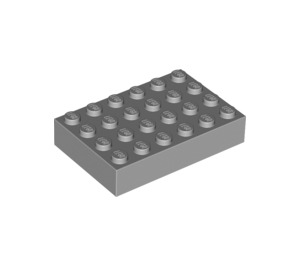 LEGO Gris piedra medio Ladrillo 4 x 6 (2356 / 44042)