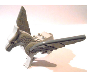 LEGO Medium Stone Gray Buckbeak the Hippogriff with Dark Stone Gray Wings