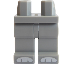 LEGO Gris pierre moyen Bugs Bunny Minifigure Hanches et jambes (3815)