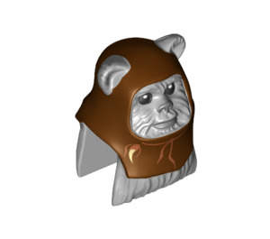 LEGO Medium Stone Gray Chief Chirpa Head (15297 / 86440)