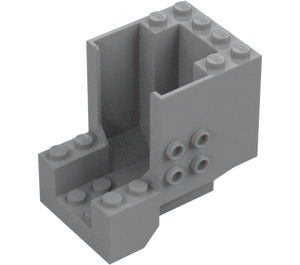 LEGO Gris piedra medio Cabina de mando 4+ (80394)