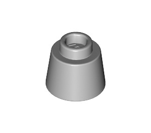 LEGO Medium Stone Gray Cone 1 x 1 Minifig Hat Fez (29175 / 85975)