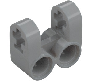 LEGO Medium Stone Gray Cross Block 2 x 2 Split (Axle / Twin Pin) (41678)