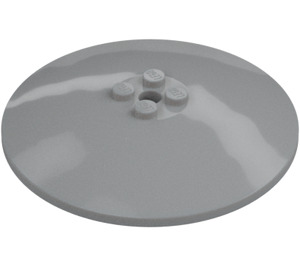 LEGO Medium Stone Gray Dish 8 x 8 (3961 / 18859)