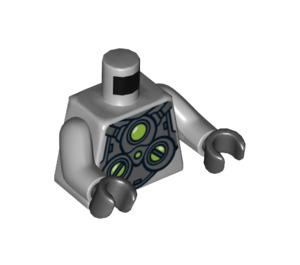 LEGO Gris piedra medio Doc Ock Torso (973 / 76382)