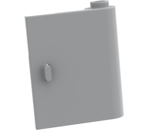 LEGO Medium Stone Gray Door 1 x 3 x 3 Right with Hollow Hinge (60657)