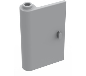 LEGO Medium Stone Gray Door 1 x 3 x 4 Left with Hollow Hinge (58381)