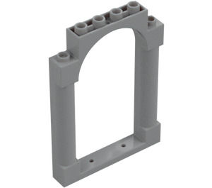 LEGO Medium Stone Gray Door Frame 1 x 6 x 7 with Arch (40066)