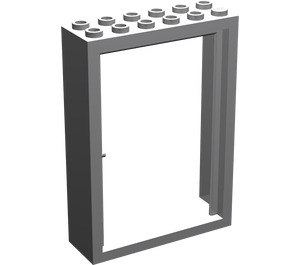 LEGO Medium Stone Gray Door Frame 2 x 6 x 7  (4071)