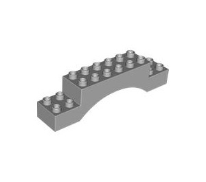 LEGO Medium Stone Gray Duplo Arch Brick 2 x 10 x 2 (51704 / 51913)