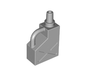 LEGO Medium Stone Gray Duplo Petrol Tin 1 x 2 x 2 (45141)