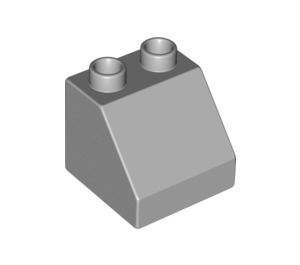 LEGO Medium Stone Gray Duplo Slope 2 x 2 x 1.5 (45°) (6474 / 67199)