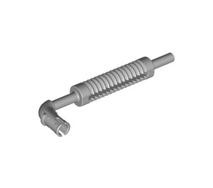 LEGO Medium Stone Gray Exhaust Pipe with Technic Pin and Flat End (14682 / 65571)