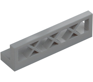 LEGO Medium Stone Gray Fence 1 x 4 x 1 Lattice (3633)