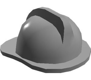 LEGO Medium Stone Gray Fire Helmet (3834)