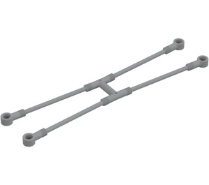 LEGO Medium Stone Gray Flexible Stretcher Holder  (18390 / 30191)