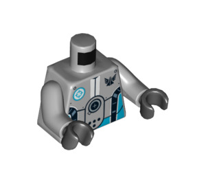 LEGO Gris pierre moyen Galaxy Squad Torse (973 / 76382)