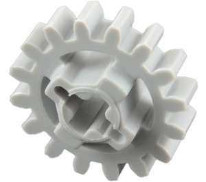 LEGO Mittleres Steingrau Ausrüstung mit 16 Zähne (Verstärkt) (94925)