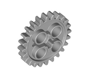 LEGO Medium Stone Gray Gear with 24 Teeth (3648 / 24505)