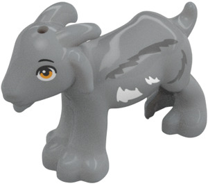 LEGO Medium Stone Gray Goat with Gray and White Patches (105998)