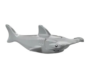 LEGO Střední kamenná šedá Hammerhead Shark