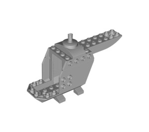 LEGO Medium Stone Gray Helicopter Shell (19000)