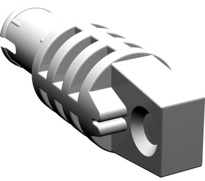 LEGO Medium Stone Gray Hinge Arm Locking with Single Finger and Friction Pin (41532 / 57697)