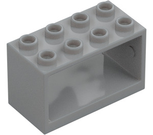 LEGO Średni kamienny szary Wąż gumowy Reel 2 x 4 x 2 Uchwyt (4209)