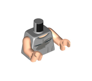 LEGO Medium Stone Gray Jake Sully (Wheelchair) Minifig Torso (973 / 76382)