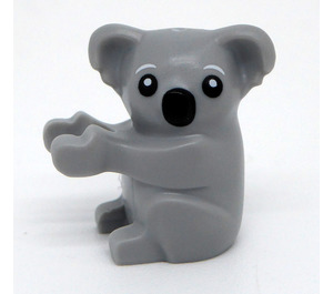 LEGO Mittleres Steingrau Koala Baby  (100988)