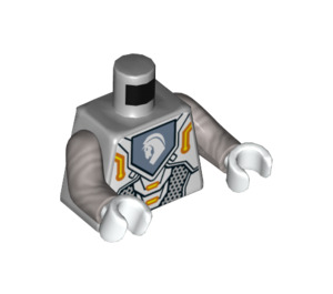 LEGO Medium steengrijs Lance met Jetpack (70324) Minifiguur Torso (973 / 76382)