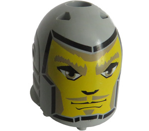 LEGO Medium Stone Gray Large Figure Head of Danju