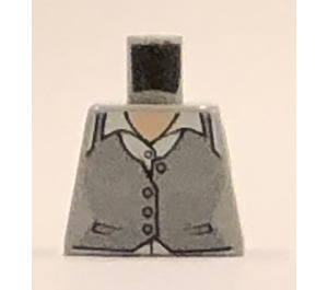 LEGO Medium Stone Gray Lois Lane Torso without Arms (973)