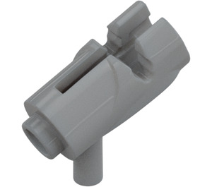 LEGO Medium Stone Gray Mini Shooting Gun (15391)