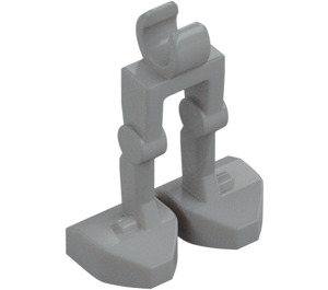 LEGO Medium Stone Gray Minifig Mechanical Legs (30376 / 49713)