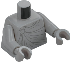 LEGO Medium Stone Gray Minifig Torso (973 / 76382)