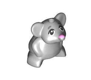 LEGO Medium Stone Gray Mouse (Sitting) (103384)