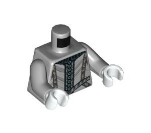 LEGO Medium Stone Gray Nearly Headless Nick Minifig Torso (973 / 76382)